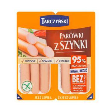 PARÓWKI Z SZYNKI 220G